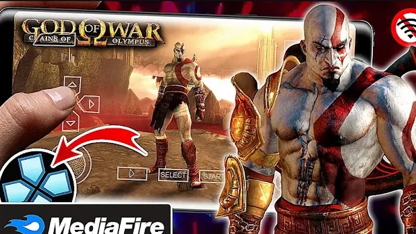 God of War Chains of Olympus PPSSPP, HD & Offline