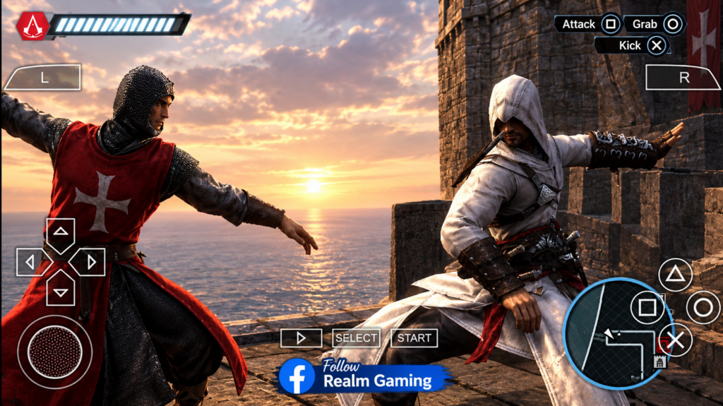Assassin's Creed Bloodlines PPSSPP Highly Compressed (36MB) - Android Download